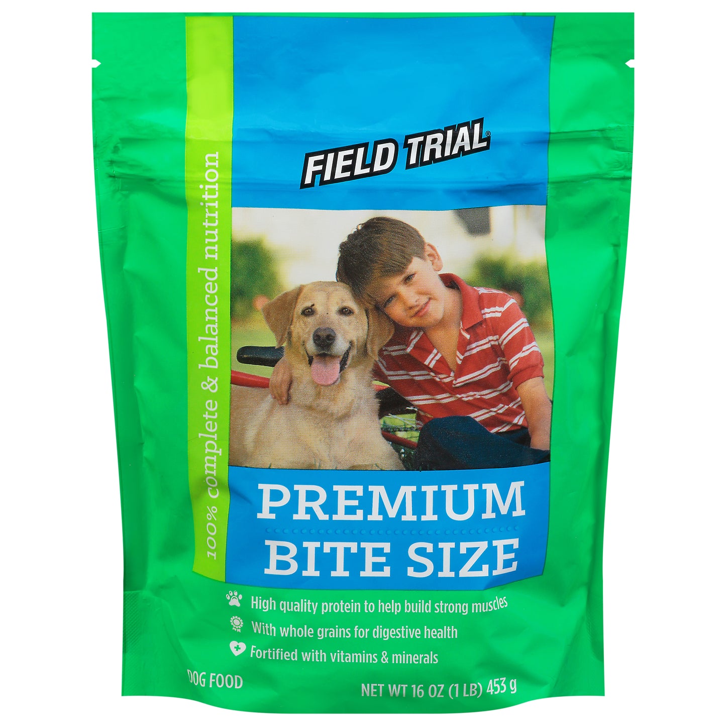 Field Trial Bite Size Premium Dog Food 16 oz