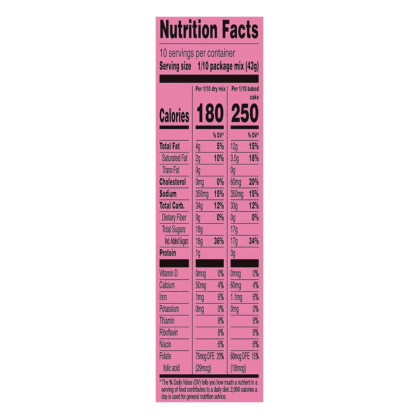 Duncan Hines Signature Perfectly Moist Strawberry Supreme Naturally Flavored Cake Mix, 15.25 OZ