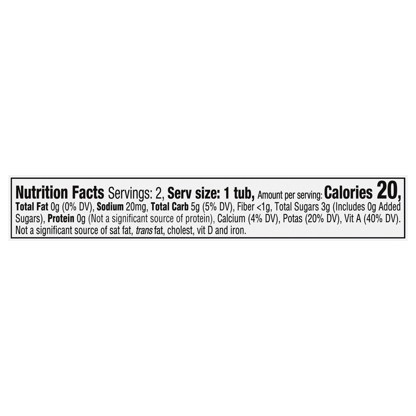 Gerber 1st Foods Natural for Baby Carrot Baby Food, 2-2 oz. Tubs