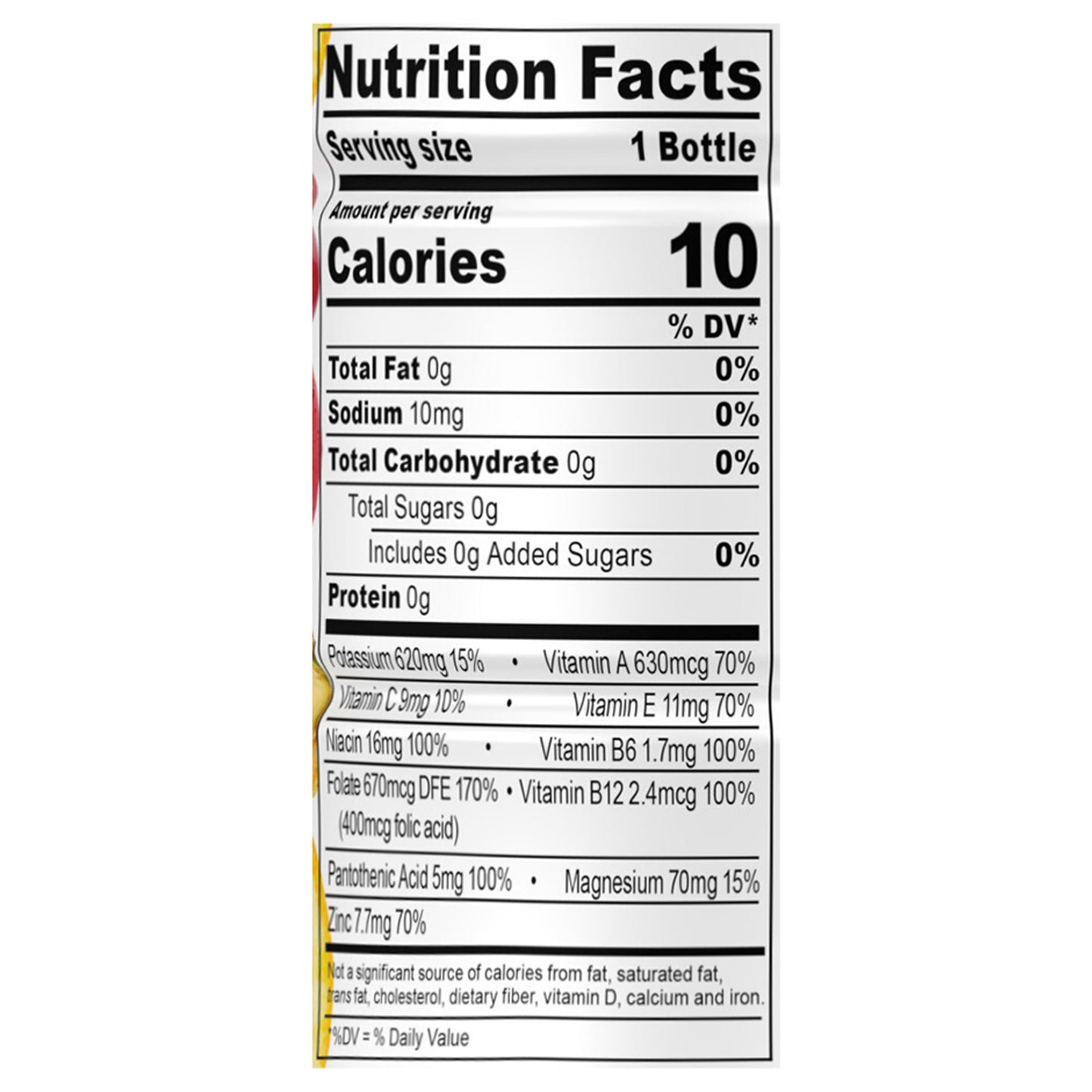 BODYARMOR Zero Sugar Fruit Punch Bottle, 16 fl oz