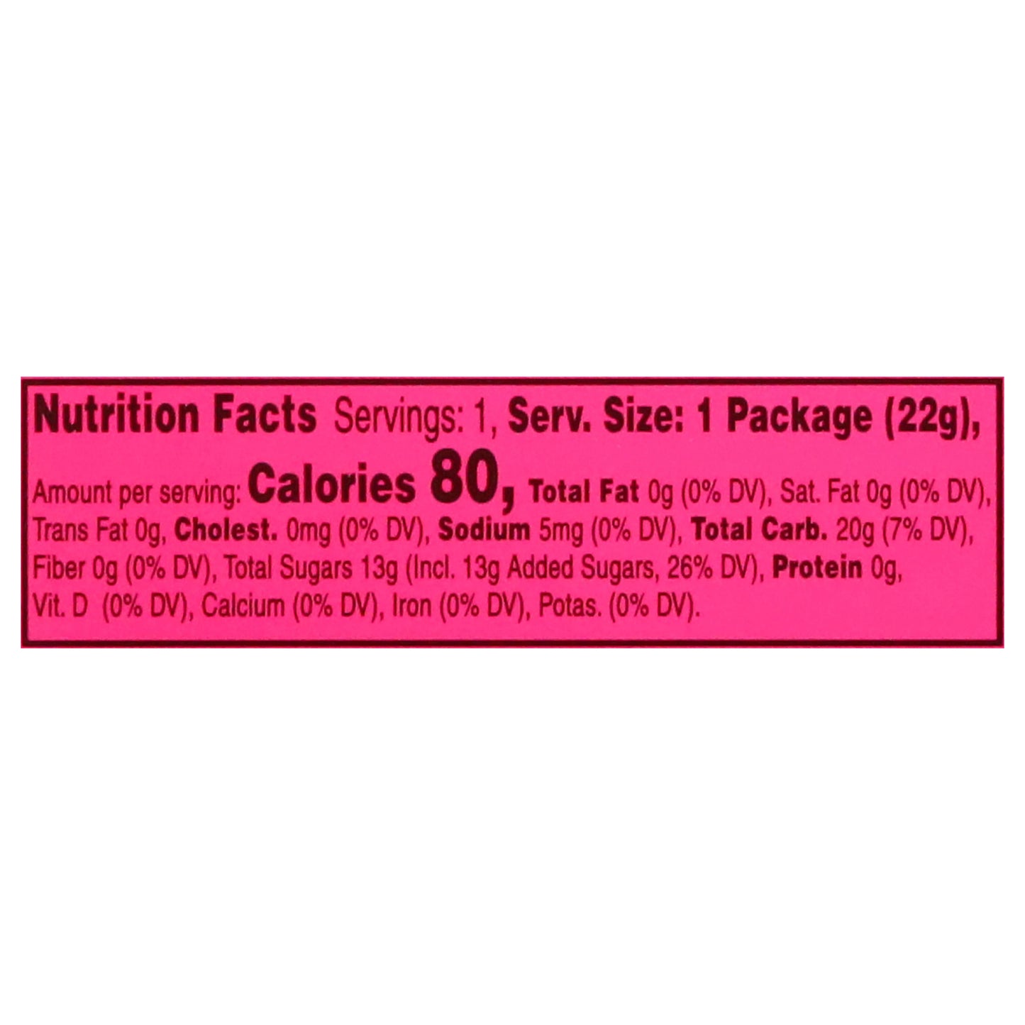 Mike and Ike Tropical Typhoon Candy 0.78 oz