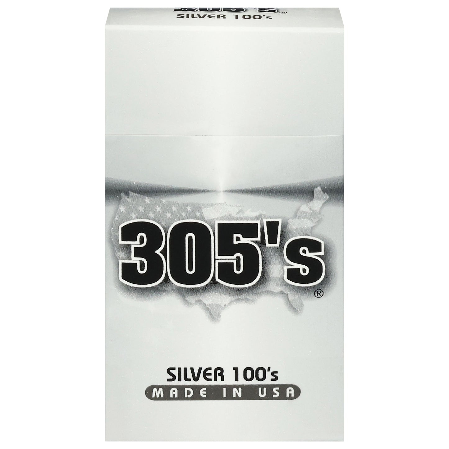 305's Silver 100's Cigarettes 20 ea