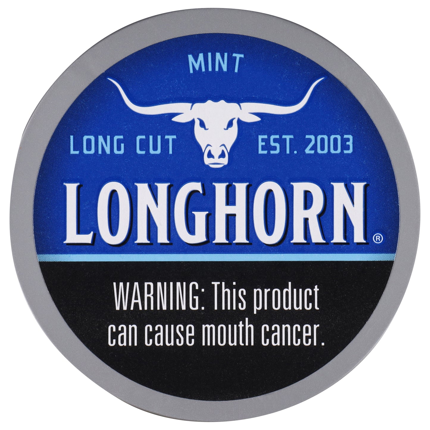 LongHorn Long Cut Mint Moist Snuff 1.2 oz