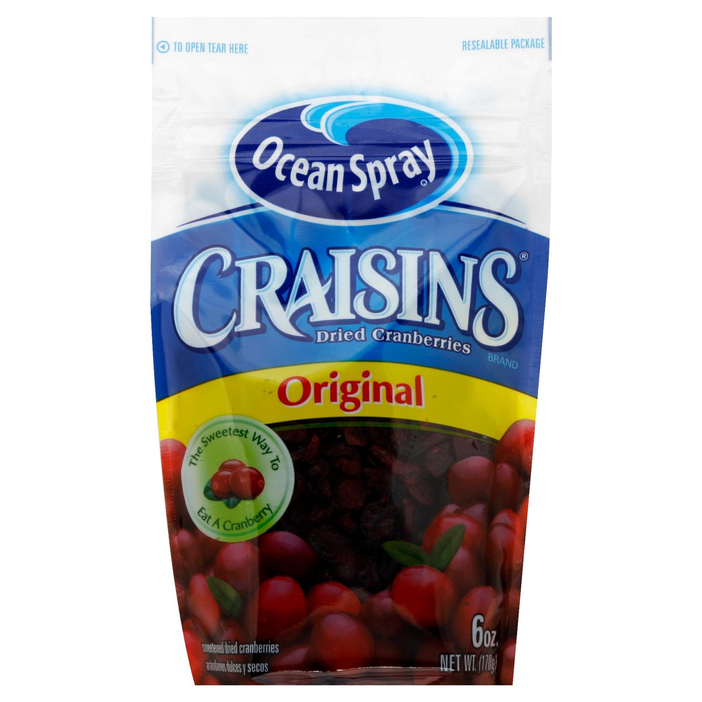 Ocean Spray 6oz Craisins® Dried Cranberries- Original