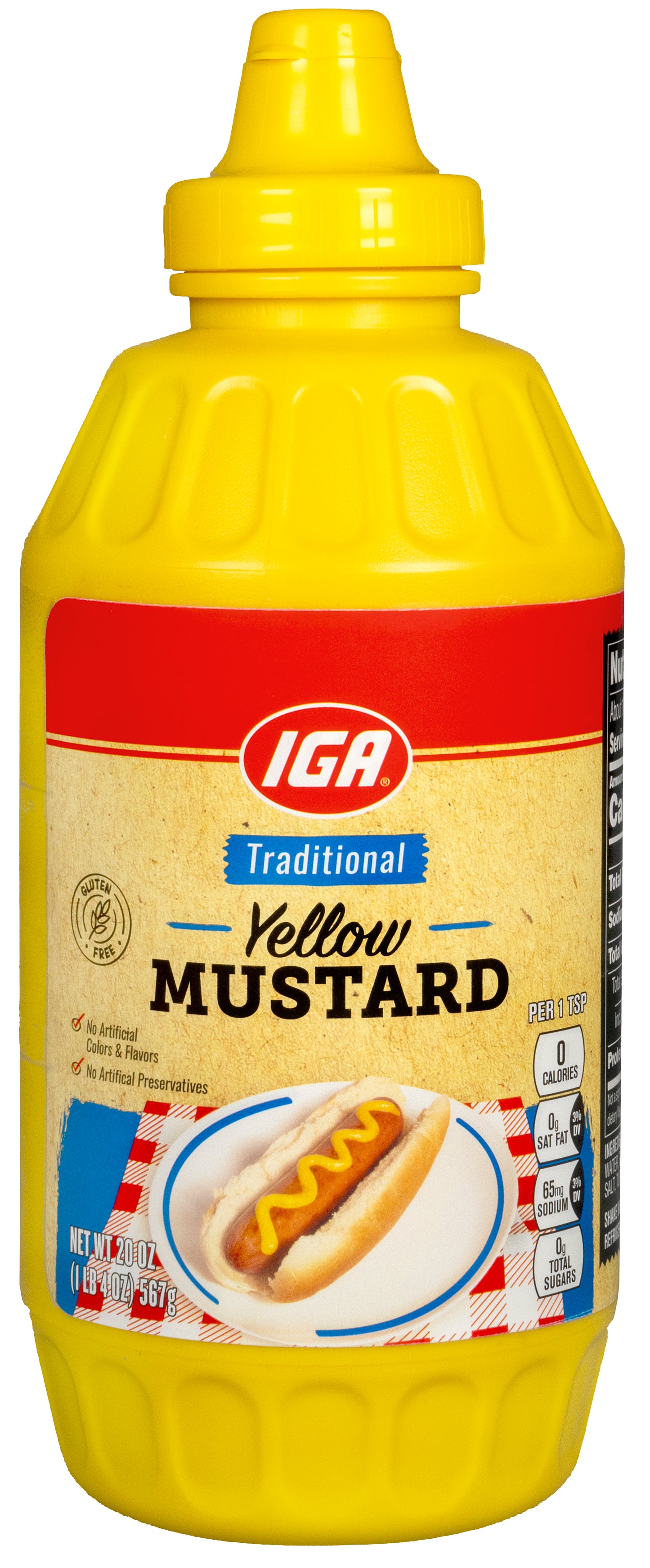 MUSTARD YELLOW TRADITIONAL 20 OZ