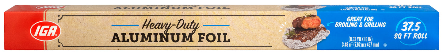 ALUMINUM FOIL HEAVY DUTY 37.5 SQ FT