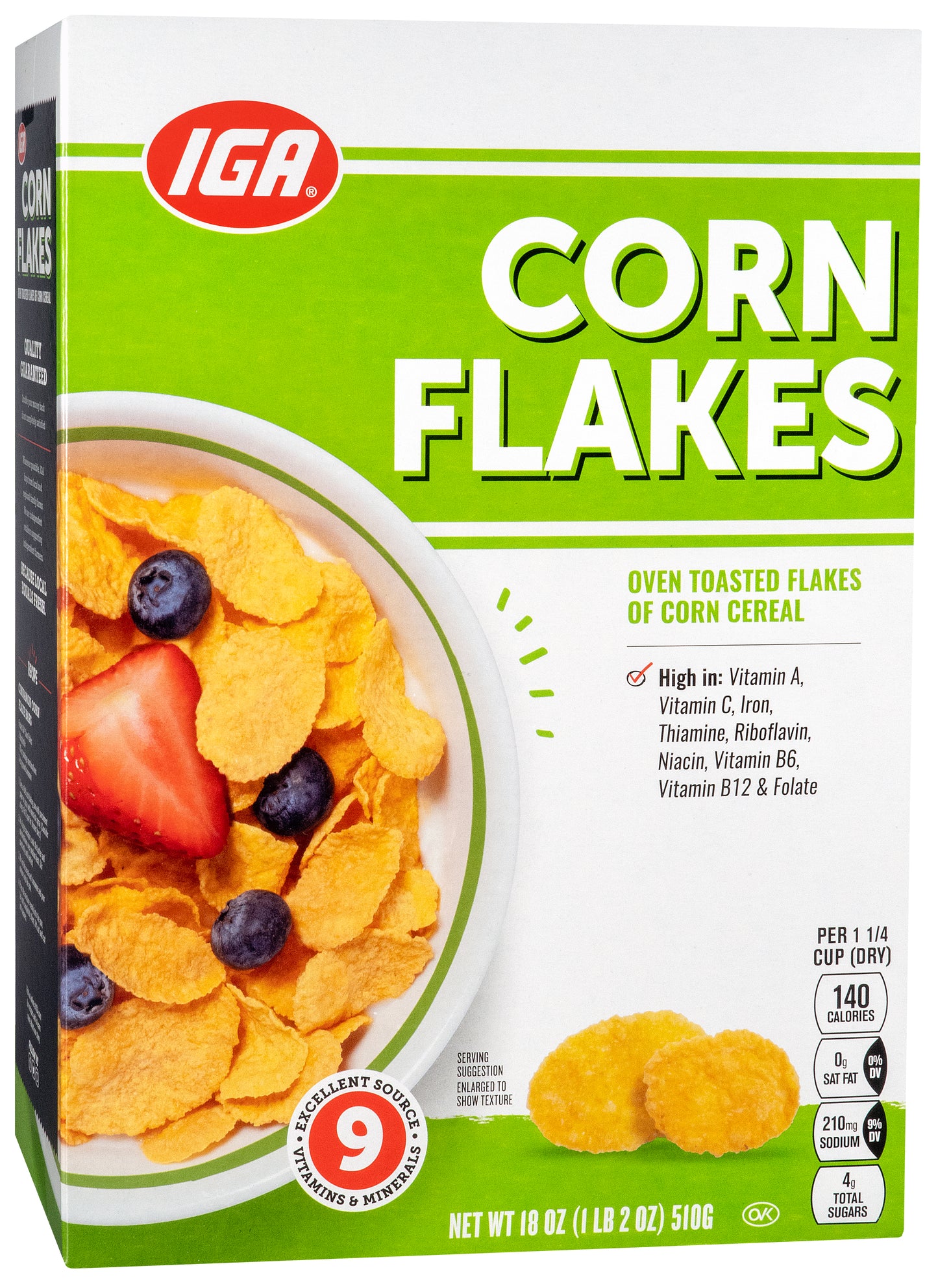 CORN FLAKES CEREAL 18 OZ