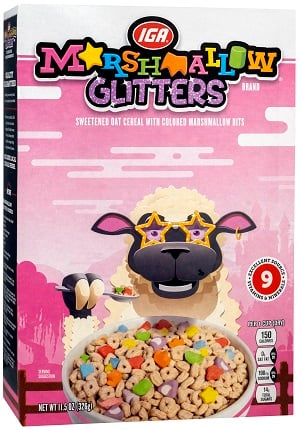 MARSHMALLOW GLITTERS CEREAL 11.5 OZ