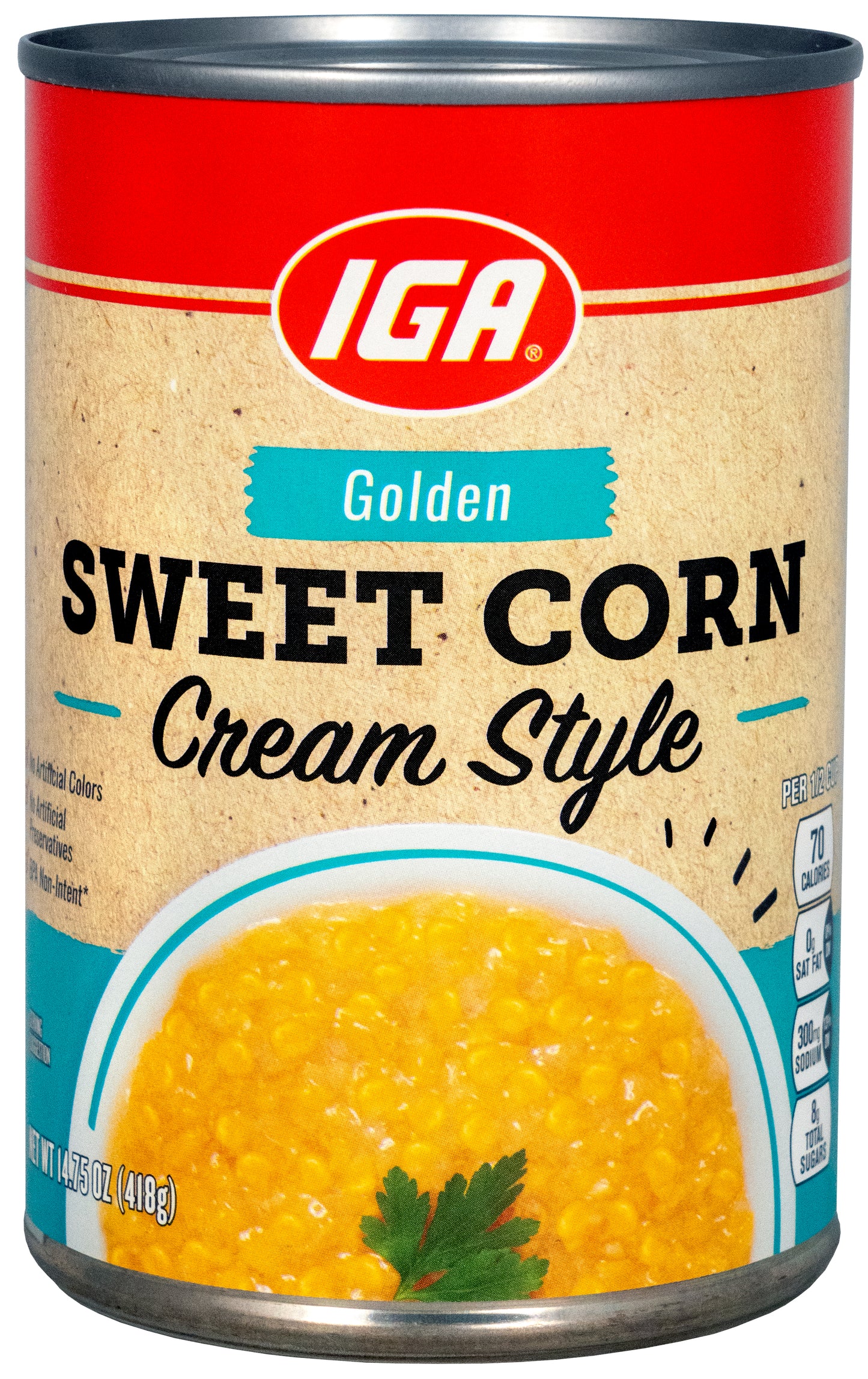 CORN CREAM STYLE GOLDEN SWEET 14.75 OZ