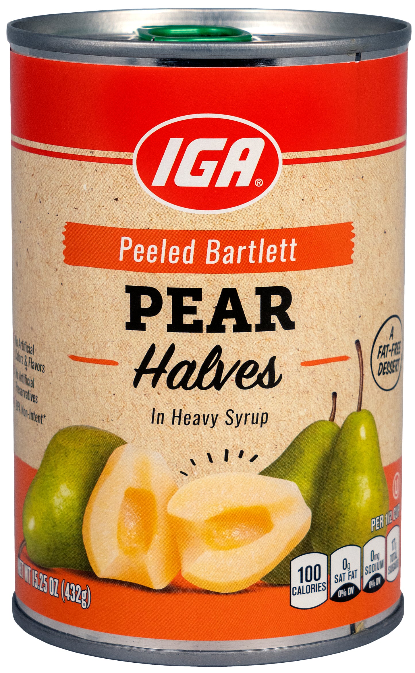 PEAR HALVES HS BARTLETT 15.25 OZ