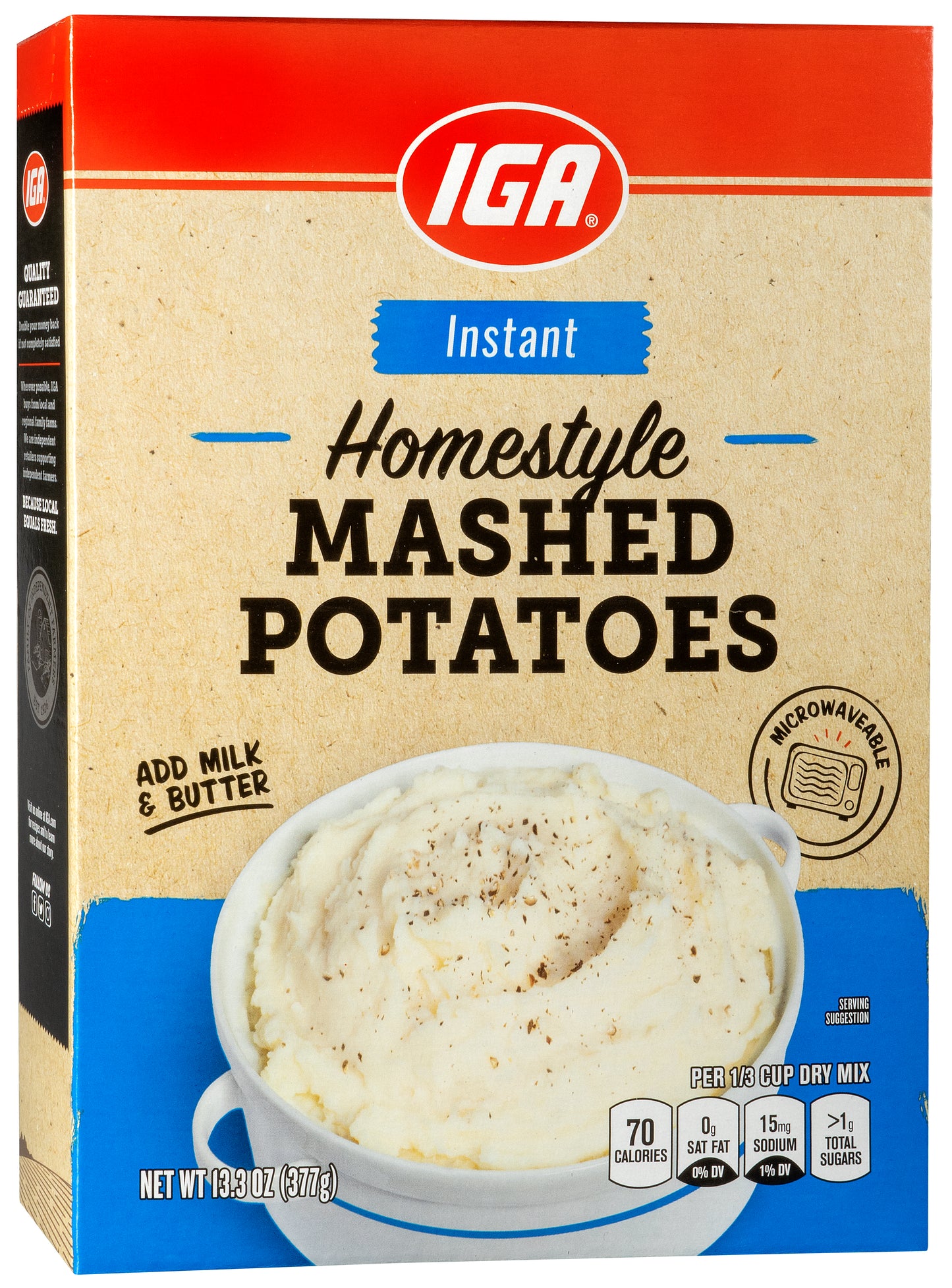 POTATOES INSTANT MASHED HOMESTYLE 13.3 OZ