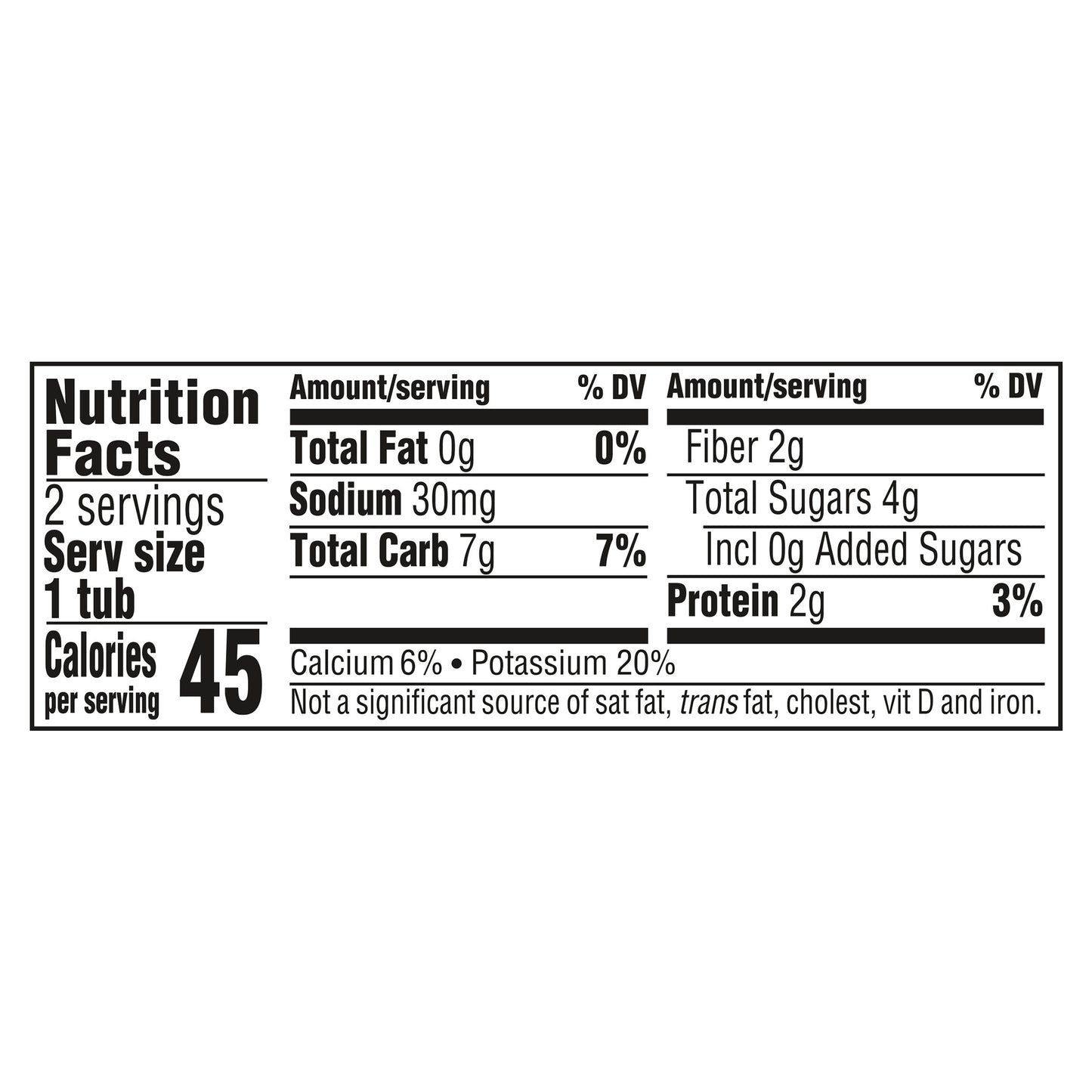 Gerber Natural for Baby Veggie Power Pea Carrot Spinach- 2- 4 Oz Tubs