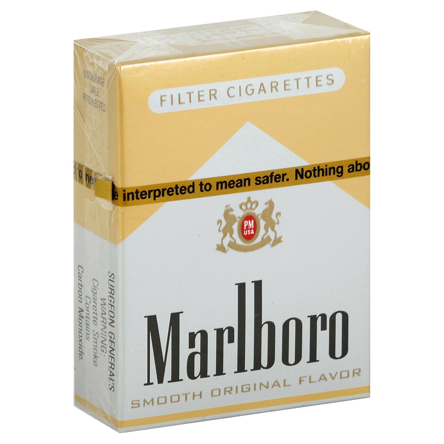Marlboro Cigarettes 20 ea - SMOOTH ORIGINAL FLAVOR GOLD WHITE