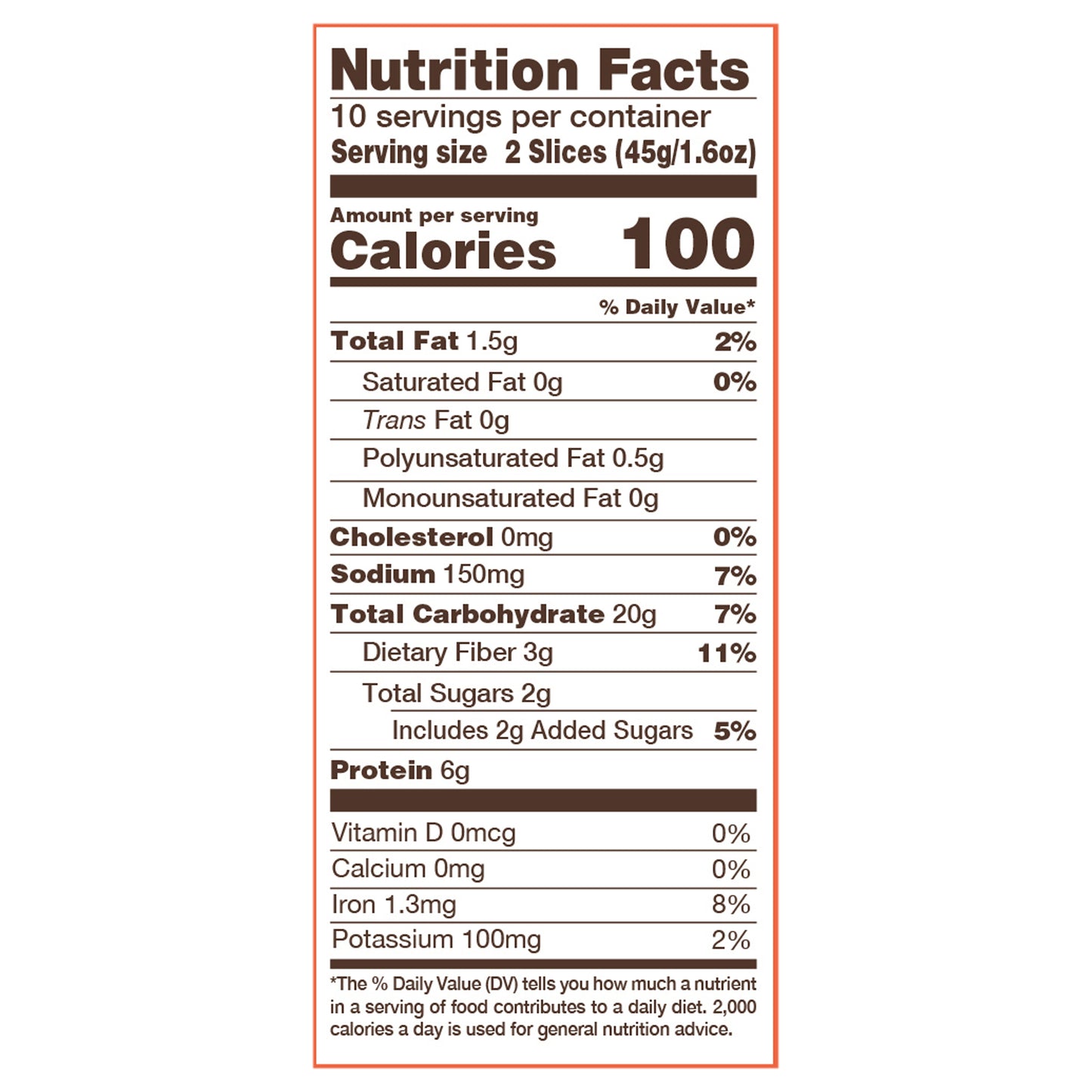 Nature's Own 100% Whole Wheat Bread with Honey, Sliced Whole Wheat Sandwich Bread, 16 oz Loaf