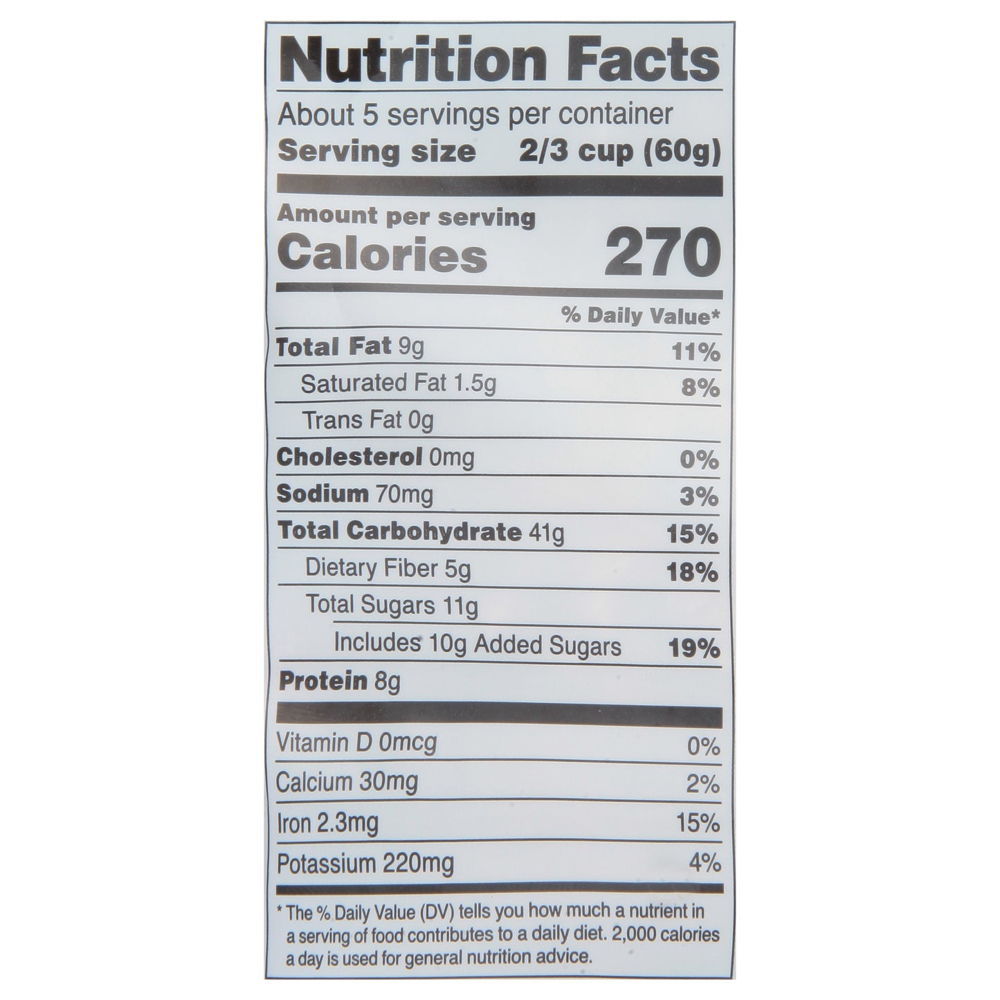 Food Club Fruit & Nut Granola 11 oz