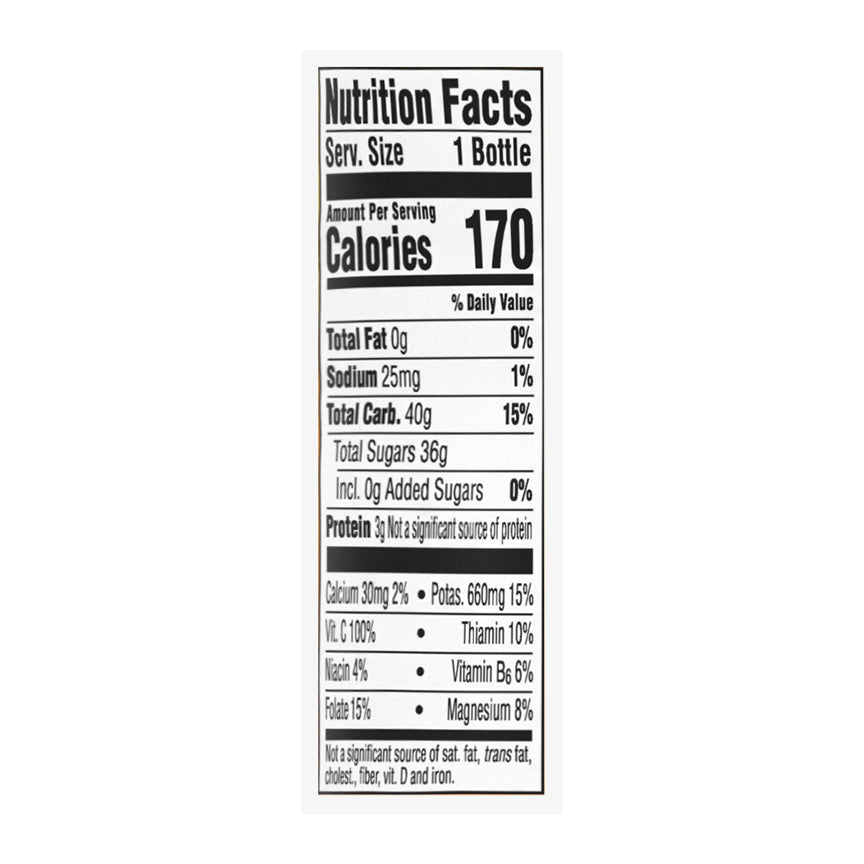 Minute Maid Orange Juice Bottle, 12 fl oz
