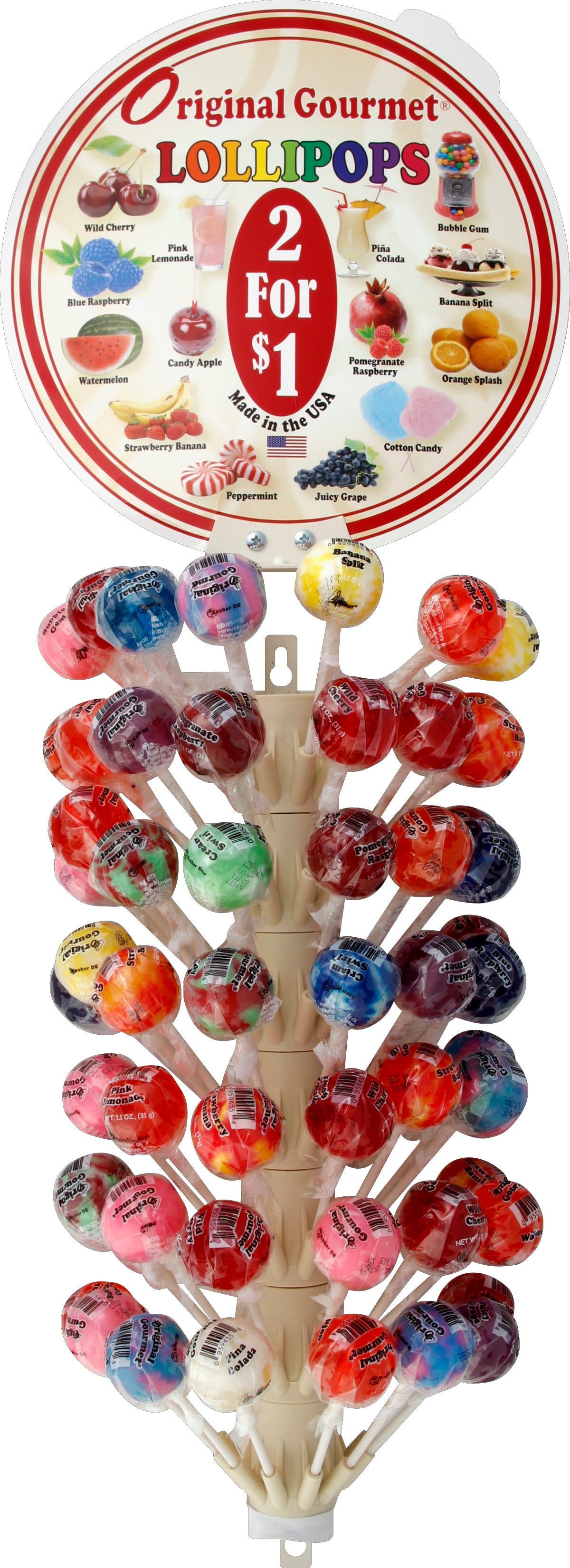 Original Gourmet ORIGINAL GRMT LOLLIPOP DSP 1 CT