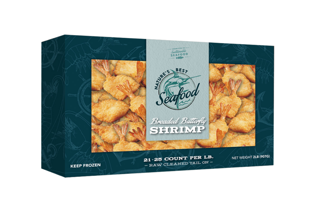Nature's Best Seafood Breaded Shrimp