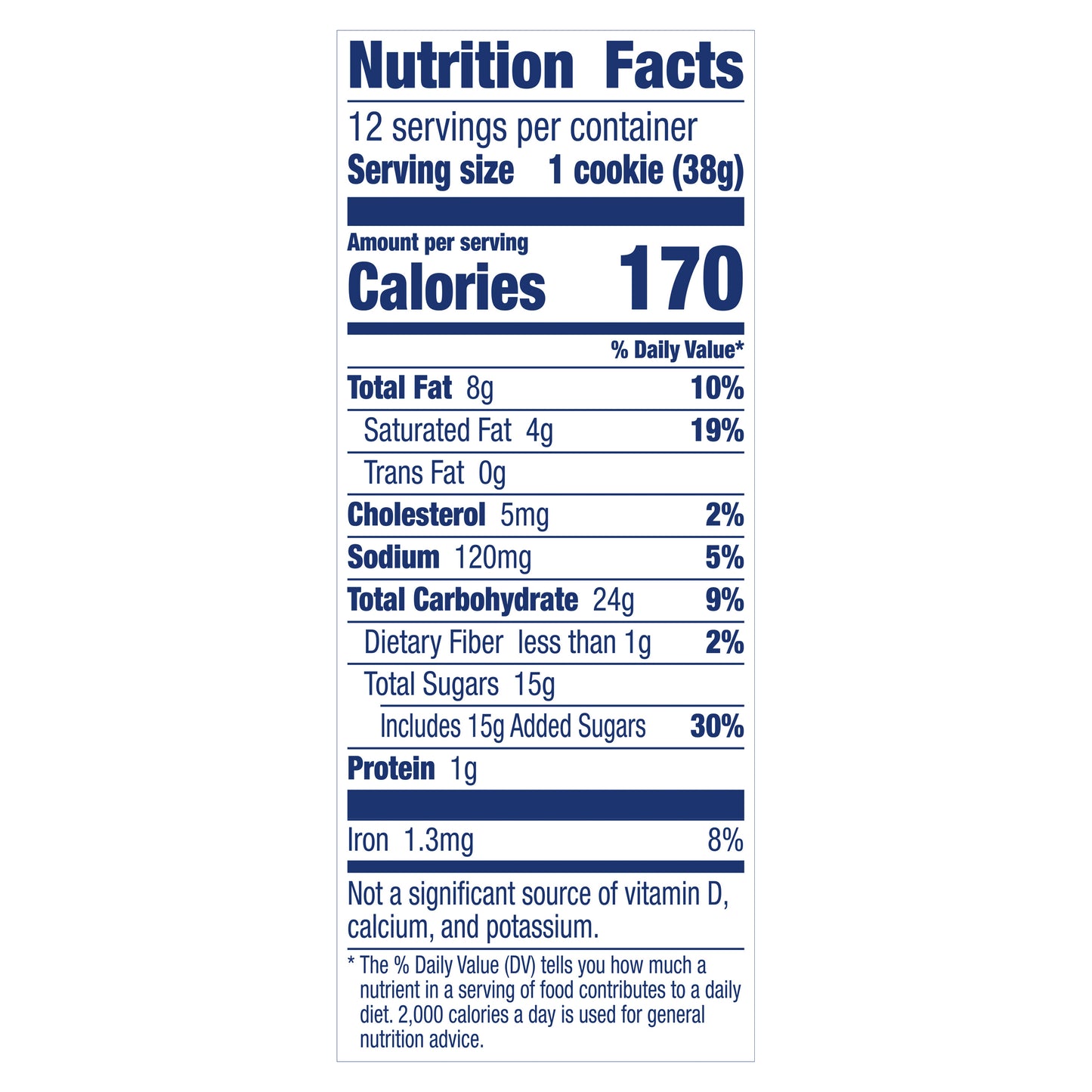 Pillsbury Ready To Bake Refrigerated Cookie Dough, Chocolate Chip, 12 Big Cookies, 16 oz