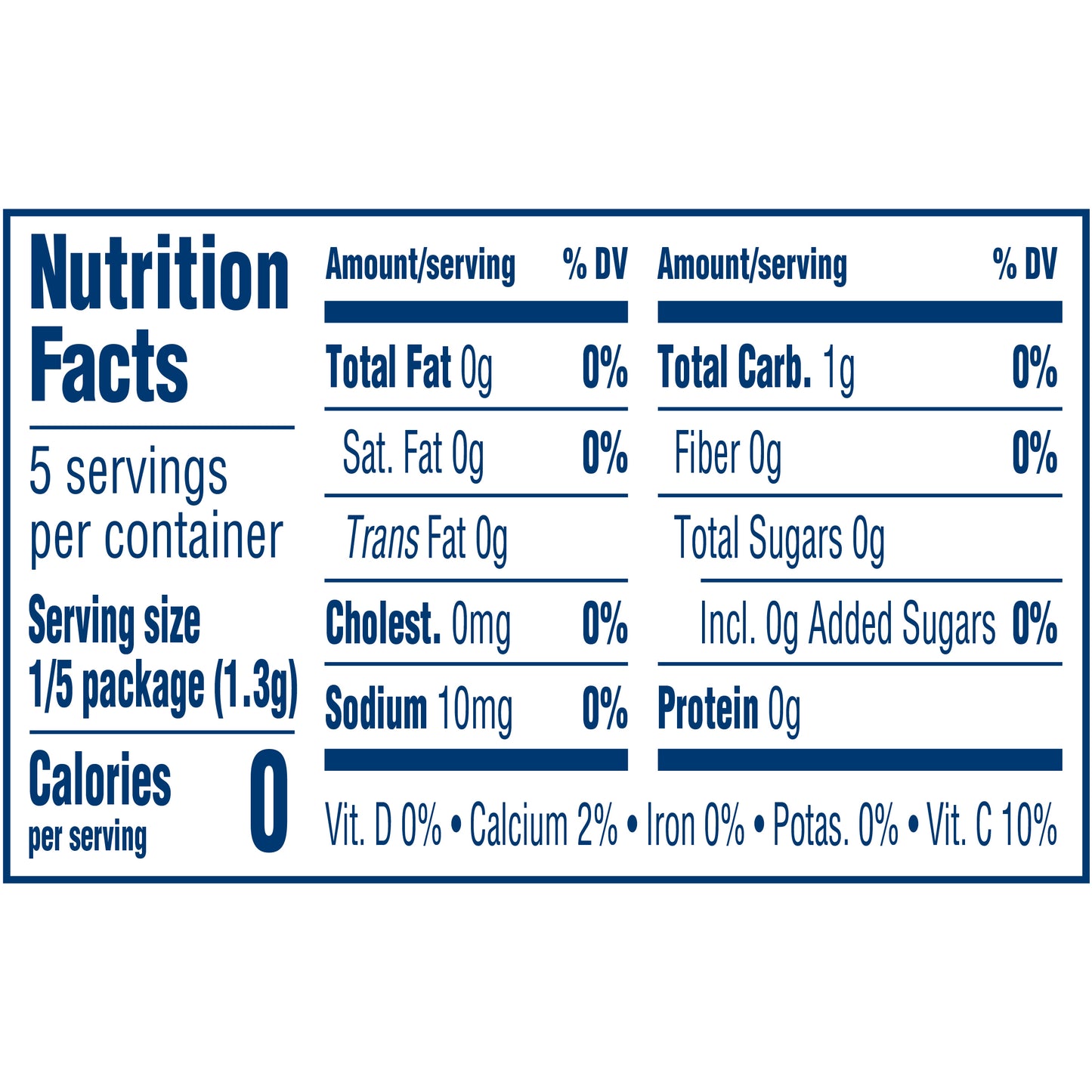 Kool-Aid Unsweetened Blue Raspberry Lemonade Powdered Drink Mix, Caffeine Free, 0.22 oz Packet
