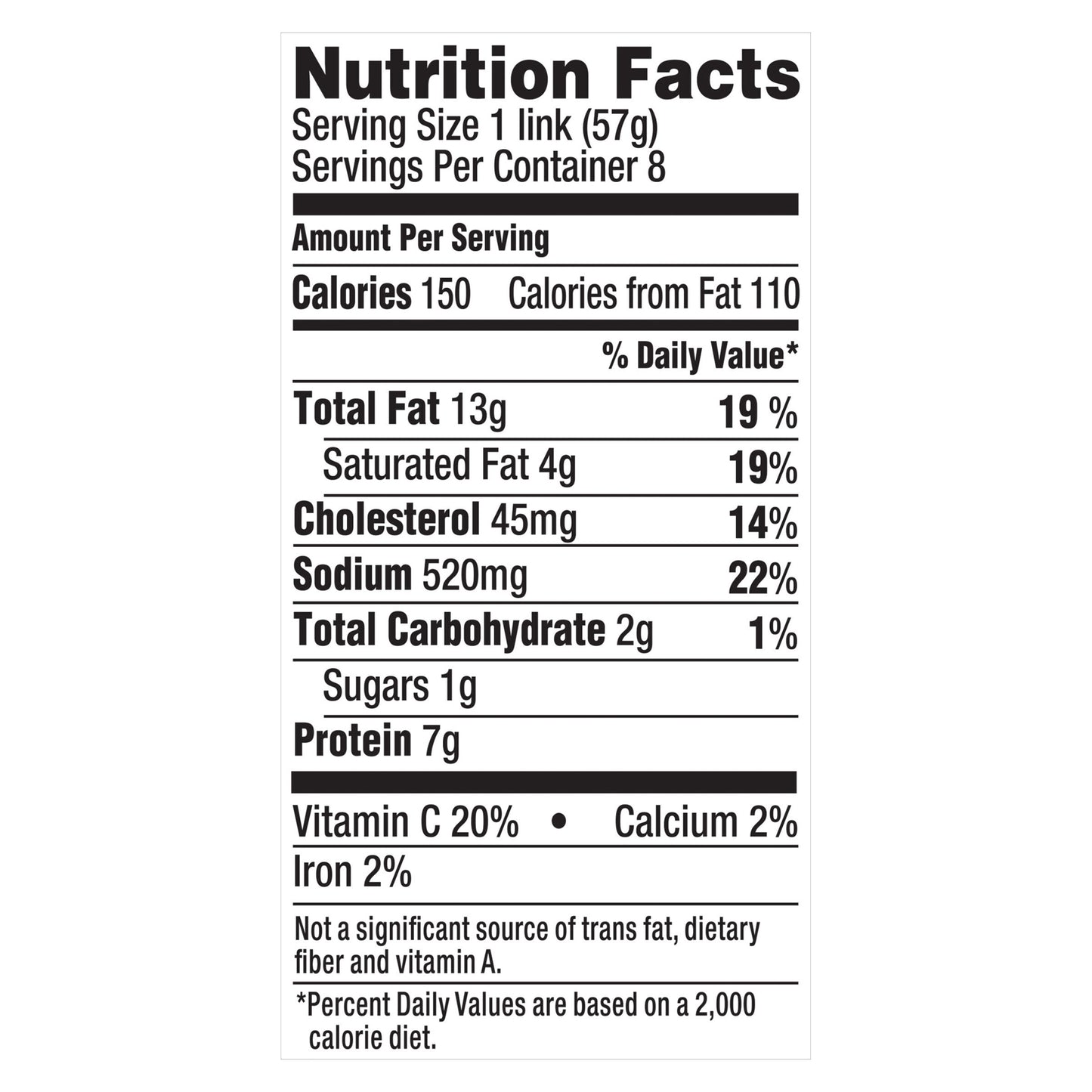 Oscar Mayer Uncured Bun-Length Wieners Hot Dogs, 8 ct. Pack