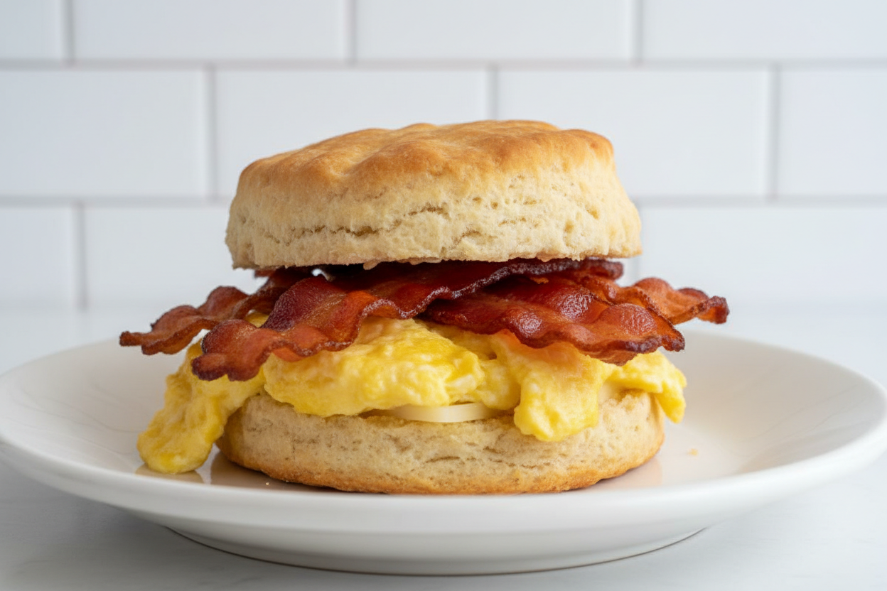 Bacon & Egg Biscuit