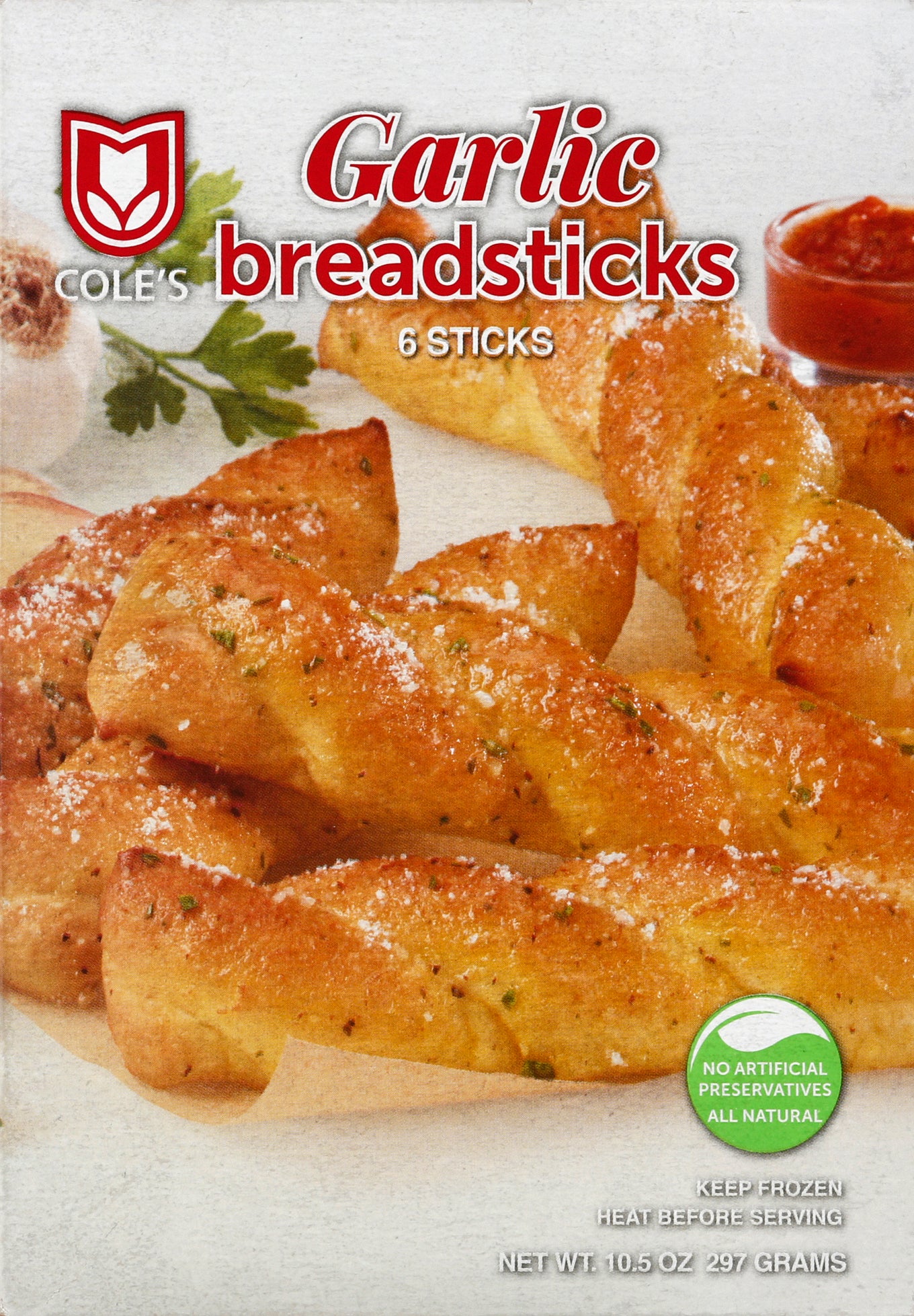 Cole's Bread Sticks 6 ea