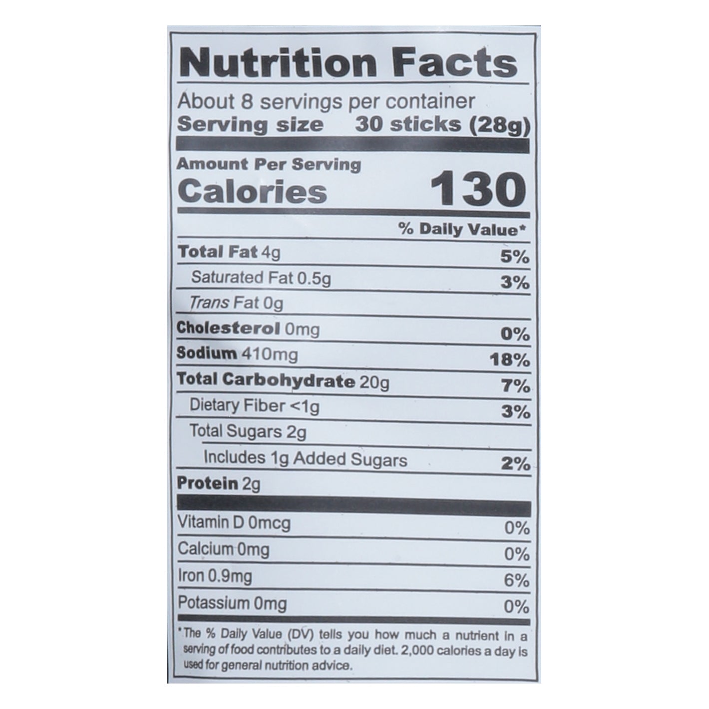 Pop Daddy Pretzels Maple & Brown Butter Pretzel Sticks 212 g