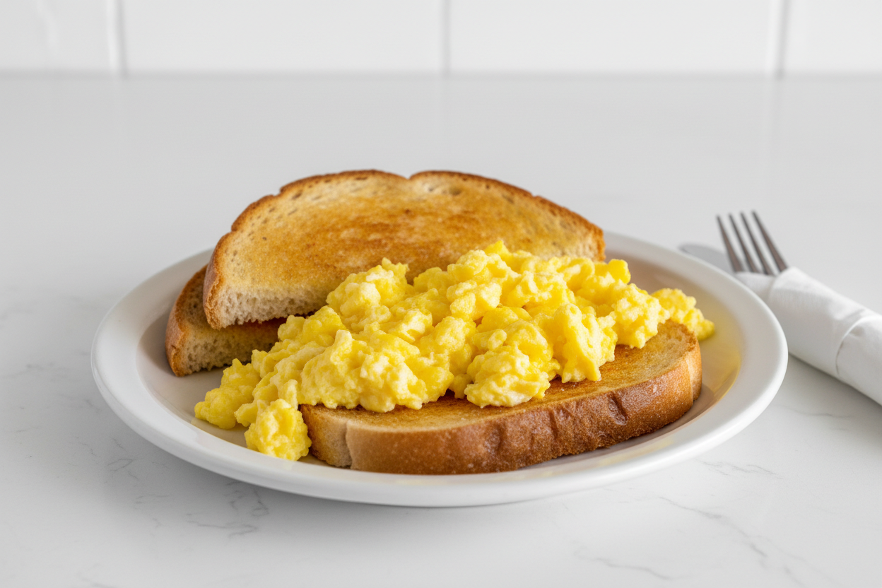 Eggs on Toast