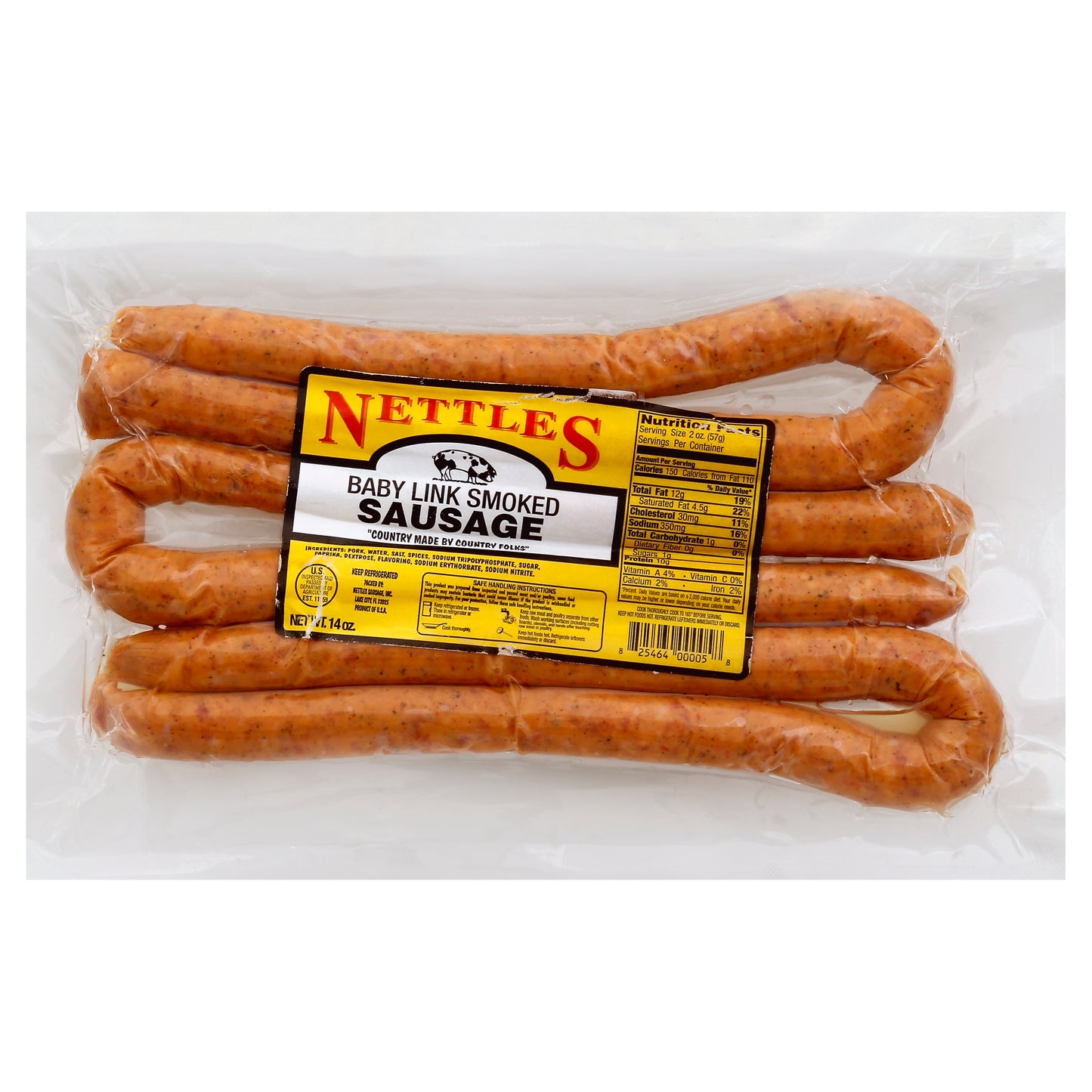 Nettles Smoked Sausage 14 oz