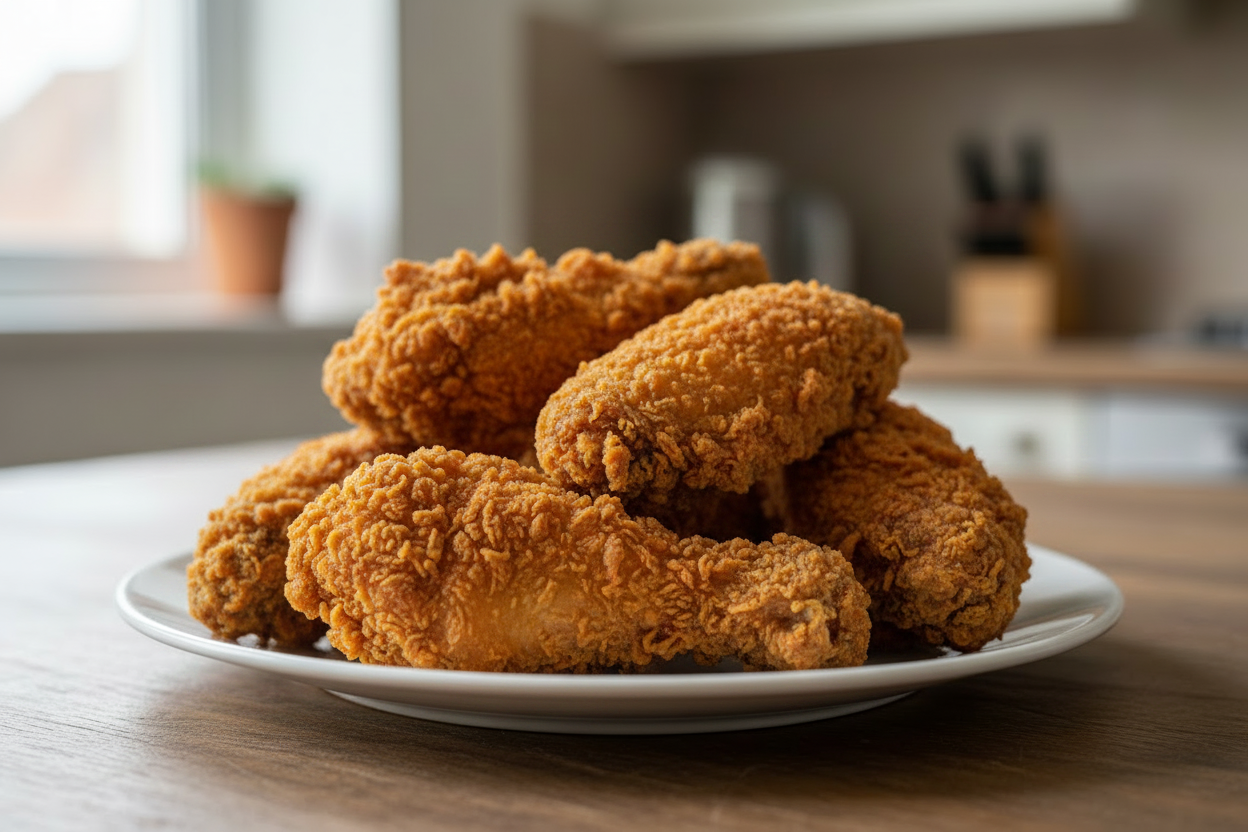 Fried Chicken Leg or Wing 1 Pc Snack