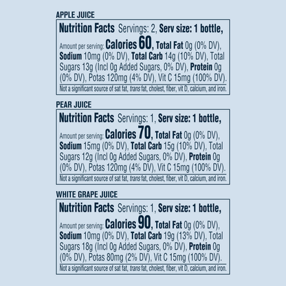 GERBER DRINK FOR TODDLER Fruit Juice Variety Pack MultiPack 4x4floz Bottle