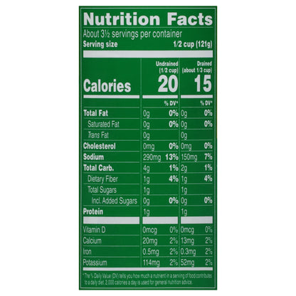 Del Monte Seasoned Vegetables French Style Green Beans with Onions, Red Peppers & Garlic 14.5 oz