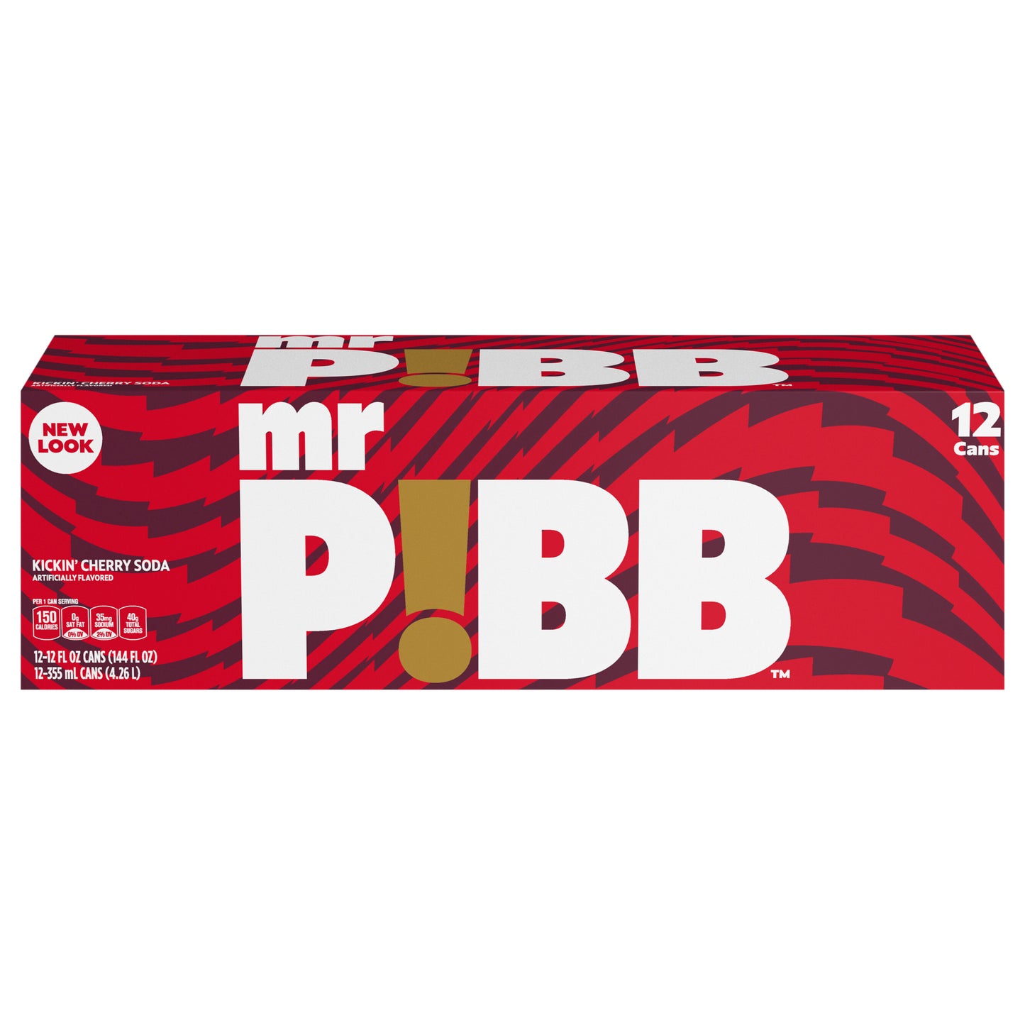 Mr. Pibb Fridge Pack Cans, 12 fl oz, 12 Pack