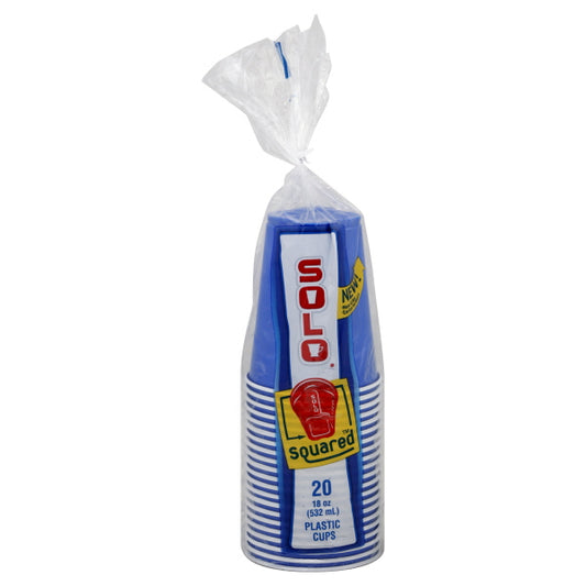 Solo Plastic Cups 20 ea