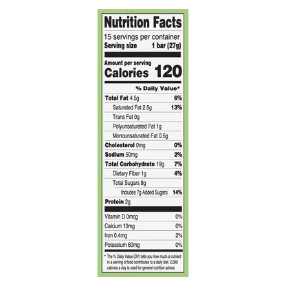 Sunbelt Bakery Value Pack Chewy Oats & Honey Granola Bars 15 bars 15 ea Box