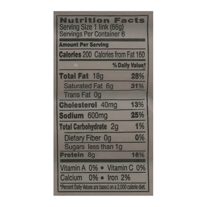Johnsonville Smoked Brats 14 oz