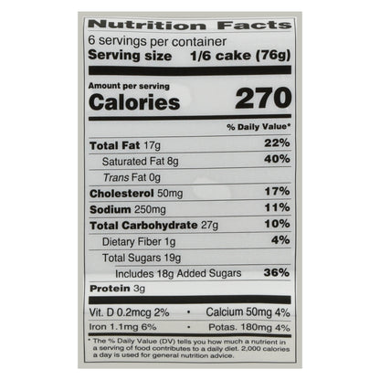 Inspired Gluten-Free Dark & White Chocolate Layer Dreamin' of Chocolate Cake 16 oz