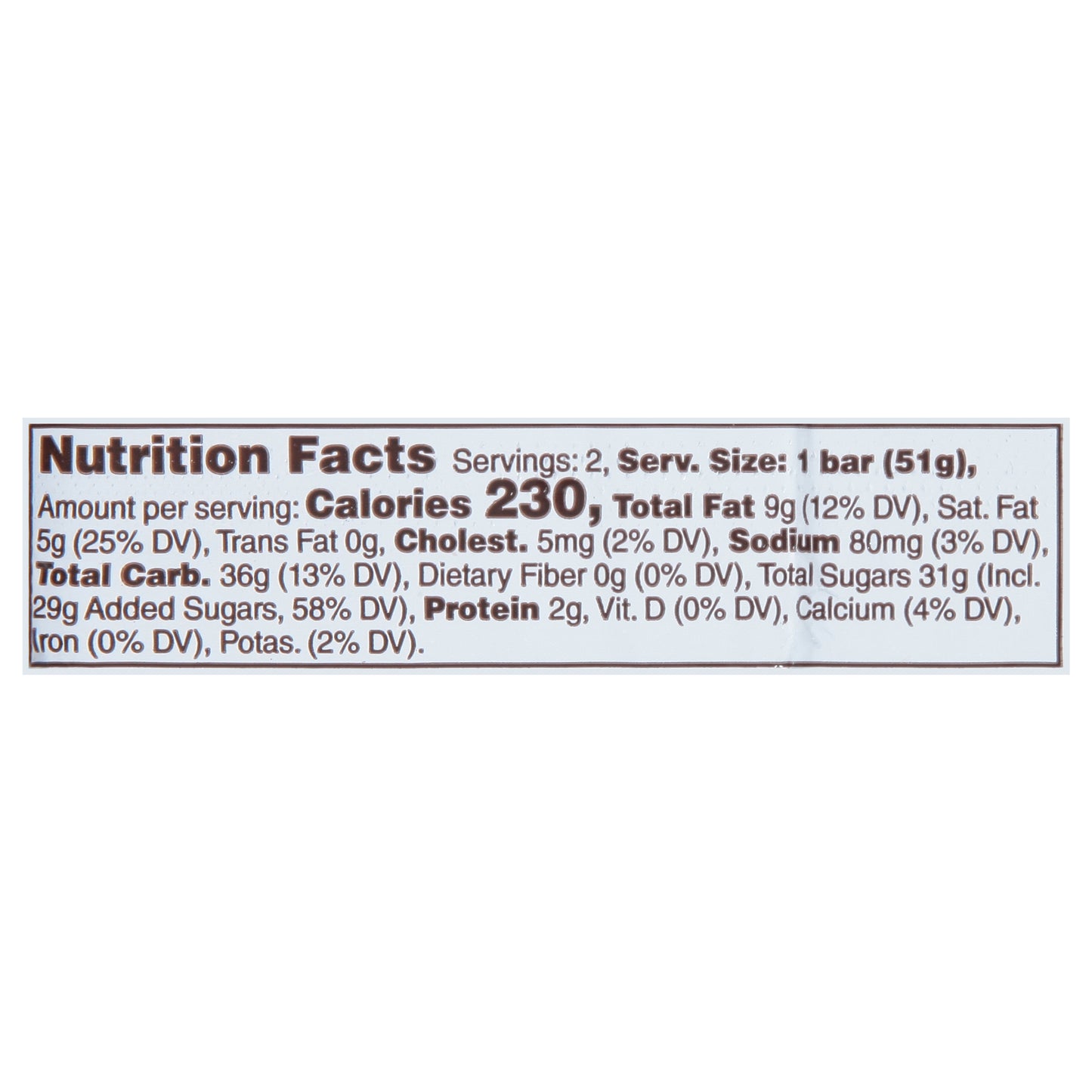 Milky Way Bars Share Size 2 ea