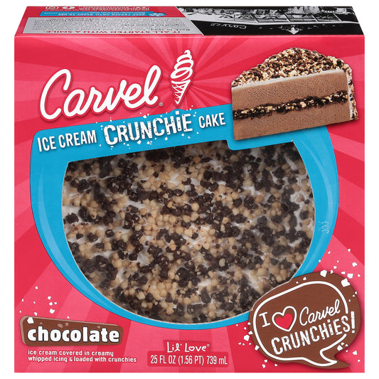 Carvel Crunchie Chocolate Ice Cream Cake 25 fl oz