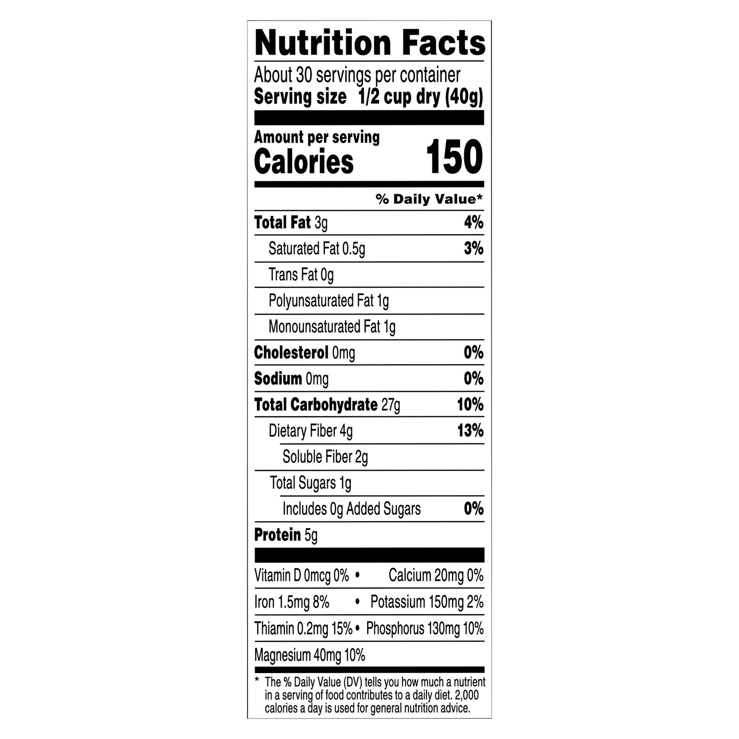 Quaker Whole Grain Oats Quick 1-Minute Oats Regular 42 Oz