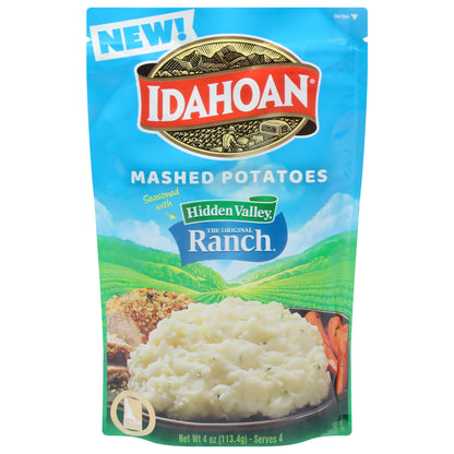 Idahoan Mashed Potatoes Seasoned with Hidden Valley The Original Ranch 4 oz