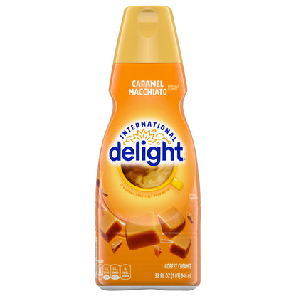 International Delight Coffee Creamer, Caramel Macchiato, 32 FL OZ Bottle