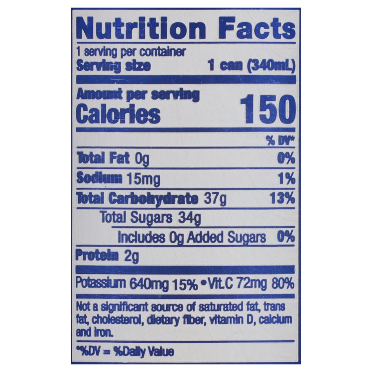 Bluebird Orange Juice 11.5 fl oz