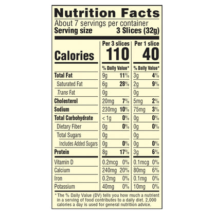 Sargento® Provolone Natural Cheese with Natural Smoke Flavor Ultra Thin® Slices, 20 slices