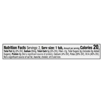 Gerber 1st Foods Natural for Baby Carrot Baby Food, 2-2 oz. Tubs