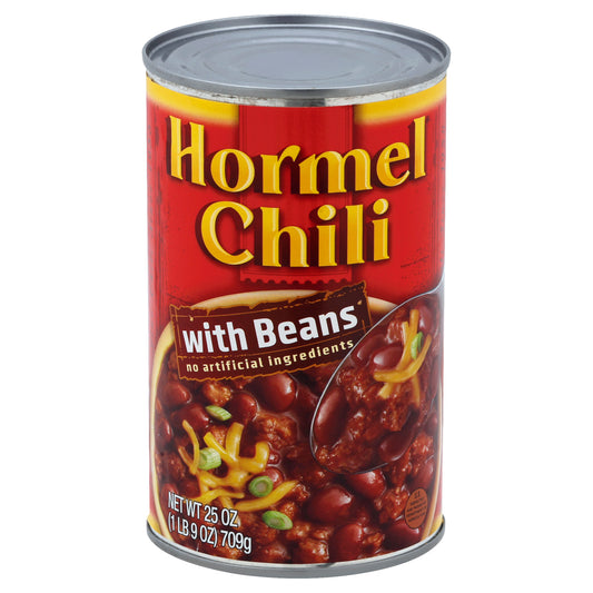 Hormel Chili, with Beans 25 oz