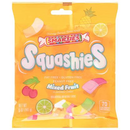 Smarties Squashies Mixed Fruit Flavored Candy 5 oz