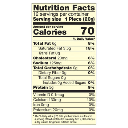 Sargento® Colby-Pepper Jack Natural Cheese Snack Sticks, 12-Count