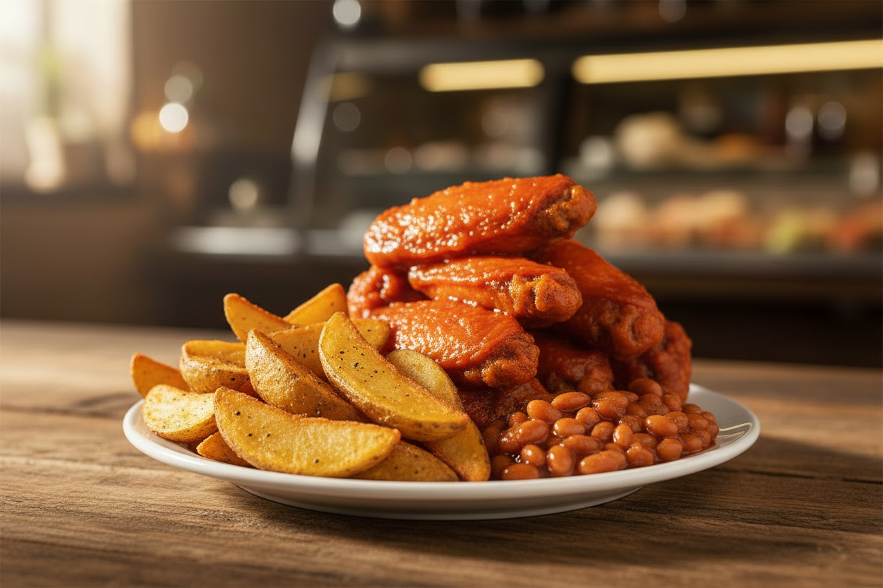 Hot Wing Dinner 12 Pc
